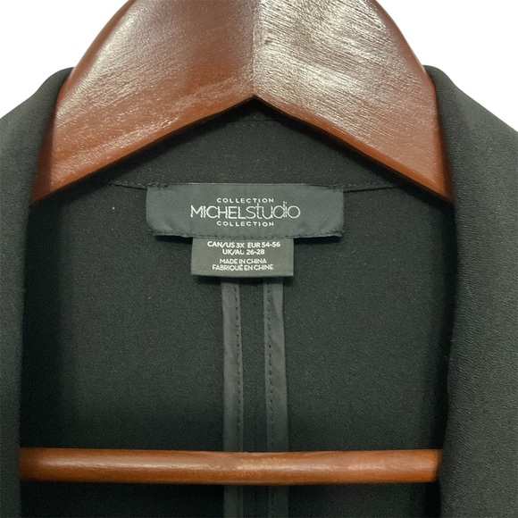 Additional Elle Black Open Front Blazer 3XL - Picture 6 of 7